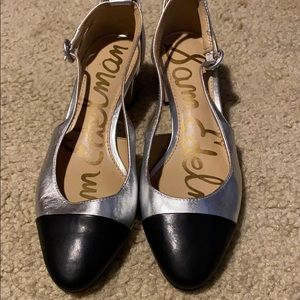 Sam Edelman Leah Shoes. Cap toe. Slingback.